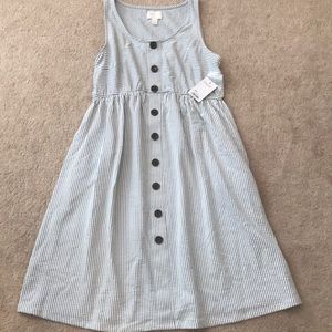 Button Front Maternity Dress